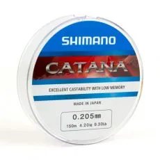Shimano Line Catana 150m 0.255mm 6.7kg Grey