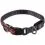 Dog Fantasy USB LED Nylonowa świecąca obroża M-L pomarańczowa 45-65 cm