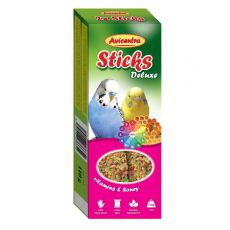 Avicentra Deluxe pałeczki dla papużek falistych - witaminy i miód, 2 szt.