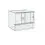 Szklane terrarium 40 x 30 x 30 cm / 36L
