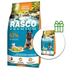 RASCO PREMIUM Adult Medium 15+3 kg GRATIS