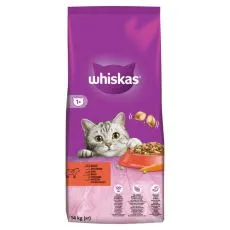 WHISKAS wołowina 14 kg - USZKODZONE OPAKOWANIE