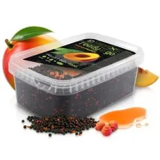 Delphin Reaxe READY&GO pudełko pellet&oacute;w + Booster + Wafters Mango-Peach