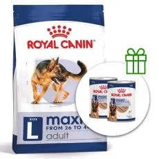 ROYAL CANIN MAXI ADULT 15 kg + 2 konserwy GRATIS