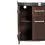 Szafka SOLID pod akwarium 100x40x75 cm DIVERSA - czarna
