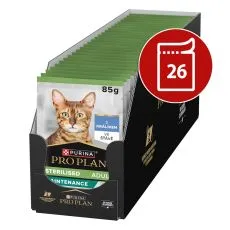PRO PLAN Sterilised Maintenance saszetka dla kot&oacute;w kr&oacute;lik w sosie 26 x 85 g