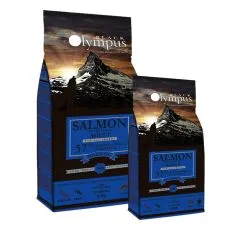 Black Olympus Adult Medium Salmon & Brown Rice 12 kg + 2 kg GRATIS