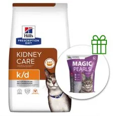Hill's Prescription Diet Feline k/d Kidney Care Chicken 8 kg + żwirek GRATIS