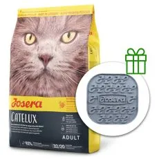 JOSERA Catelux 2 kg + Lick mat GRATIS