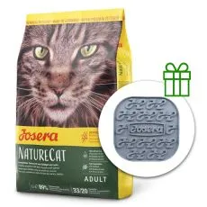 JOSERA NatureCat 2 kg + Lick mat GRATIS