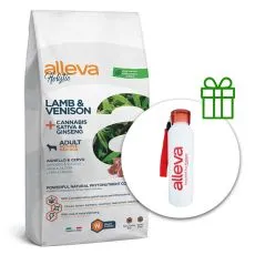 Alleva HOLISTIC dog lamb & venison adult medium & maxi 12 kg + butelka termiczna GRATIS