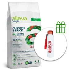 Alleva HOLISTIC dog adult medium chicken & duck 12 kg + butelka termiczna GRATIS