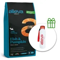 Alleva NATURAL dog fish & pumpkin adult mini 12 kg + butelka termiczna GRATIS