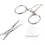 Zfish Forceps Straight 18cm