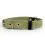 Odblaskowa smycz bawełniana - 31 - 41cm, 20mm - zielona
