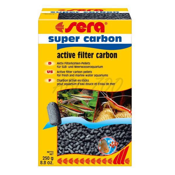 sera super carbon 250 g (aktywny węgiel)