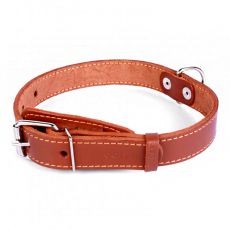 Obroża skórzana COLLAR dla psów - 38 - 50cm, 25mm - brązowa
