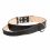 Sk&oacute;rzana obroża COLLAR z uchwytem - 47 - 62 cm, 35 mm, czarna