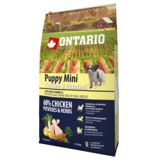 ONTARIO Puppy Mini - chicken and potatoes 0,75kg