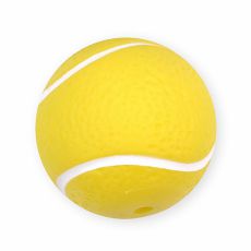 Zabawka dla psa - winylowa piłka tenisowa, żółta 7cm