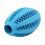 Zabawka dla psa - piłka rugby, niebieska 11 cm