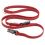 Smycz dla psa Daytona nylonowa, czerwona - 1,2-2 m / 20 mm