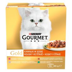 Konserwa GOURMET GOLD - mix kawałki w sosie, 8 x 85g