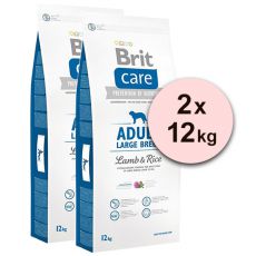Brit Care Adult Large Breed Lamb & Rice 2 x 12kg