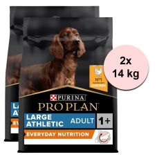 Purina PRO PLAN ADULT Large Athletic, 2 x 14 kg