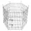 Kojec Dog Park Black Lux 6-elementowy, S - 61 x 61 cm