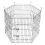 Kojec Dog Park Black Lux 6-elementowy, XL - 61 x 106 cm