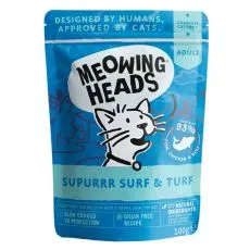 MEOWING HEADS Surf & Turf GRAIN FREE 100 g