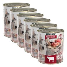 New BEWI DOG konserwa – wołowina 6 x 800g