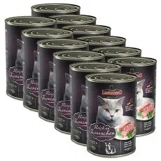 Konserwa dla kot&oacute;w Leonardo - z kr&oacute;lika 12 x 400g