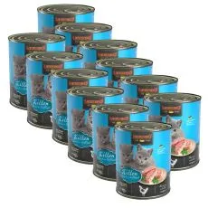 Konserwa dla kociąt Leonardo Kitten 12 x 800 g