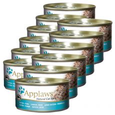 Applaws Kitten – konserwa dla kociąt z tuńczykiem, 12 x 70g