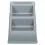 Plastikowe schody Pet Stairs 34 x 39 cm, siwe