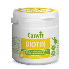 Canvit Biotin - zdrowa i lśniąca sierść kotów 100 tbl. / 100 g