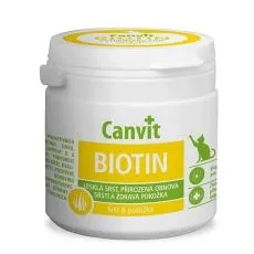 Canvit Biotin - zdrowa i lśniąca sierść kot&oacute;w 100 tbl. / 100 g