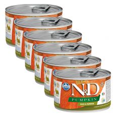 Farmina N&D dog Duck & Pumpkin konserwa 6 x 140 g