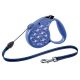 Flexi Standard Flamingo S do 12kg, 5m linka - niebieska