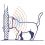 Drzwiczki dla kota i psa Ferplast SWING LARGE MICROCHIP - białe