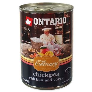 Konserwa ONTARIO Culinary Chickpea, Chicken and Curry 400 g