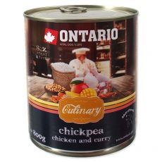 Konserwa ONTARIO Culinary Chickpea, Chicken and Curry 800 g