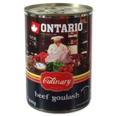 Konserwa ONTARIO Culinary Beef Goulash 400 g