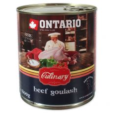 Konserwa ONTARIO Culinary Beef Goulash 800 g