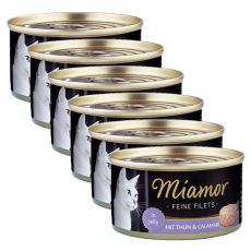 Konserwa Miamor Filet tuńczyk i kałamarnica 6 x 100 g