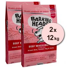 BARKING HEADS Beef Waggington 2 x 12 kg