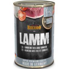 BELCANDO Jagnięcina z ryżem i pomidorami - konserwa 400g