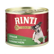 Konserwa Rinti Gold Senior królik 185 g